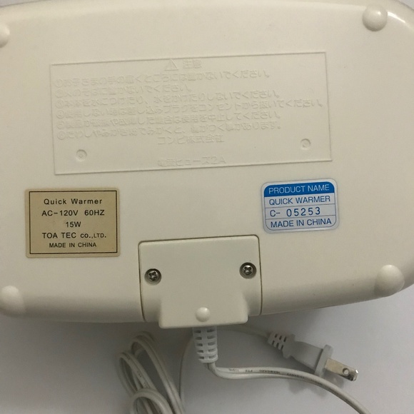 Combi Wipe Warmer NWB One Size Light Cream Color - Picture 9 of 12